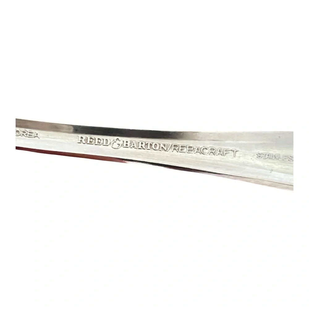Reed & Barton Stainless Steel Carriage Pattern 6 Spoons